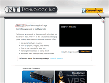 Tablet Screenshot of nttec.com